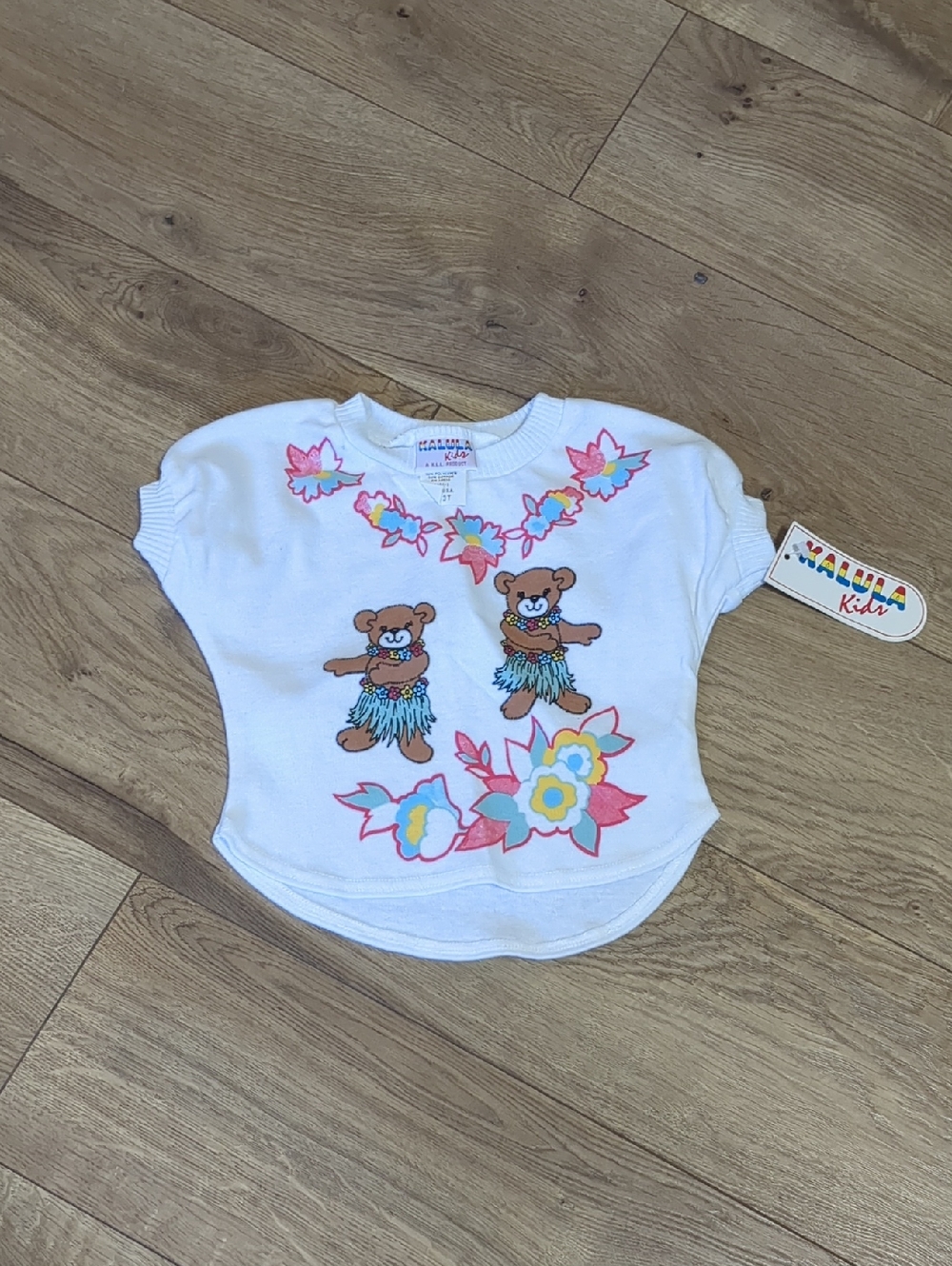 Vintage kalula baby Crop Top Size 3T NWT